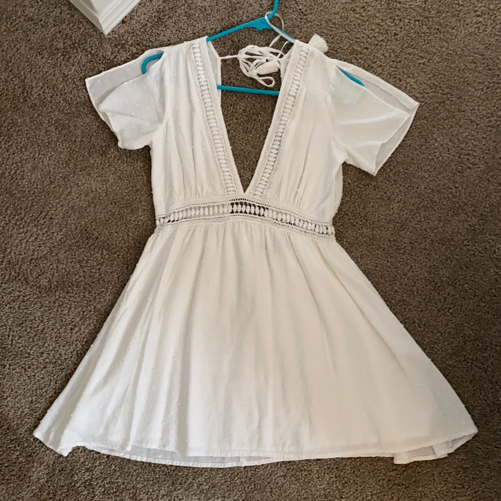 White dress
